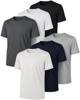 Boys 6 Pack Athletic Tees