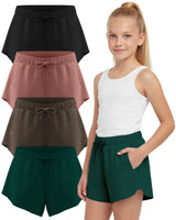 Girls 4 Pack Shorts